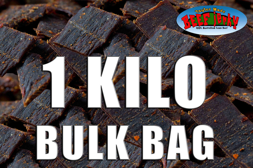 Original Bulk 1kg Bag Taylor Made Beef Jerky